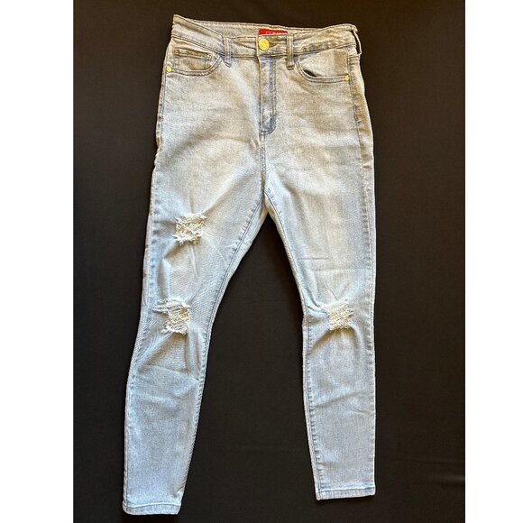 Guess distressed high rise skinny jeans - Picture 1 of 4